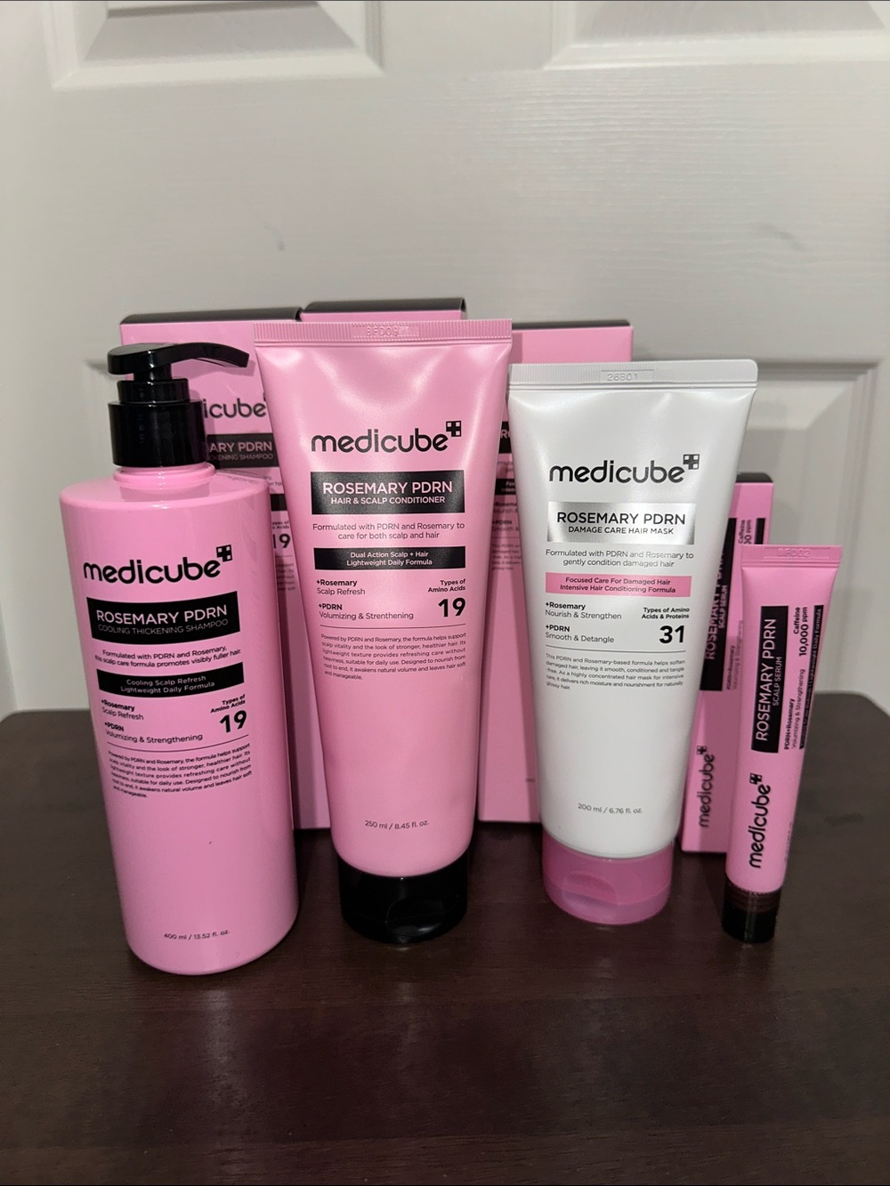 Medicube Rosemary PDRN Skincare Mask Set - Pink